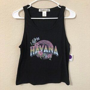 Youth In Revolt Havana Tank Top Black Trendy Boho